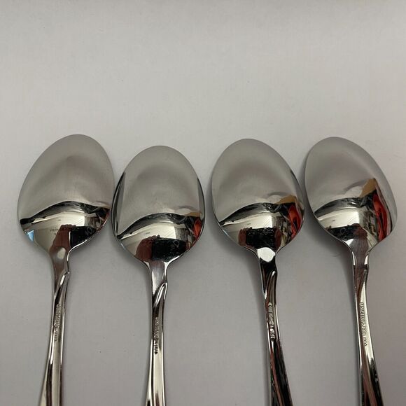 Oneida Flight-Reliance Spoons USA 18/8 Stainless Steel 6 3/4" Lot 4 - Picture 6 of 7
